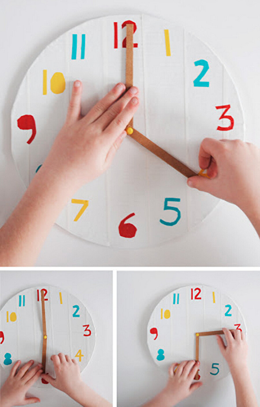 Сделать часы для детей своими руками: Главная страница сайта