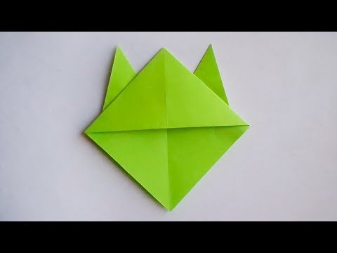оригами закладка уголок для книг // origami bookmark corner