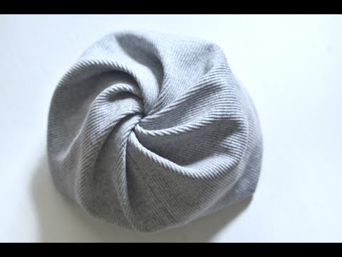 Как быстро сшить оригинальную шапку на весну для девочки
