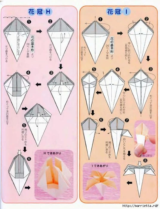 Кусудама схемы из бумаги: Схемы кусудамы - схемы оригами