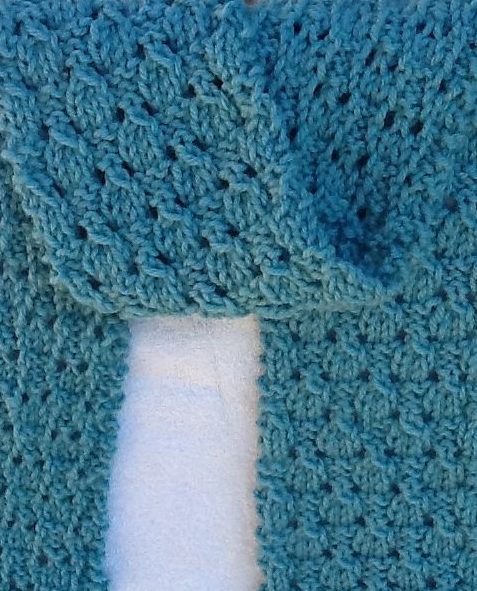 Free Knitting Pattern for Easy Dewdrop Scarf