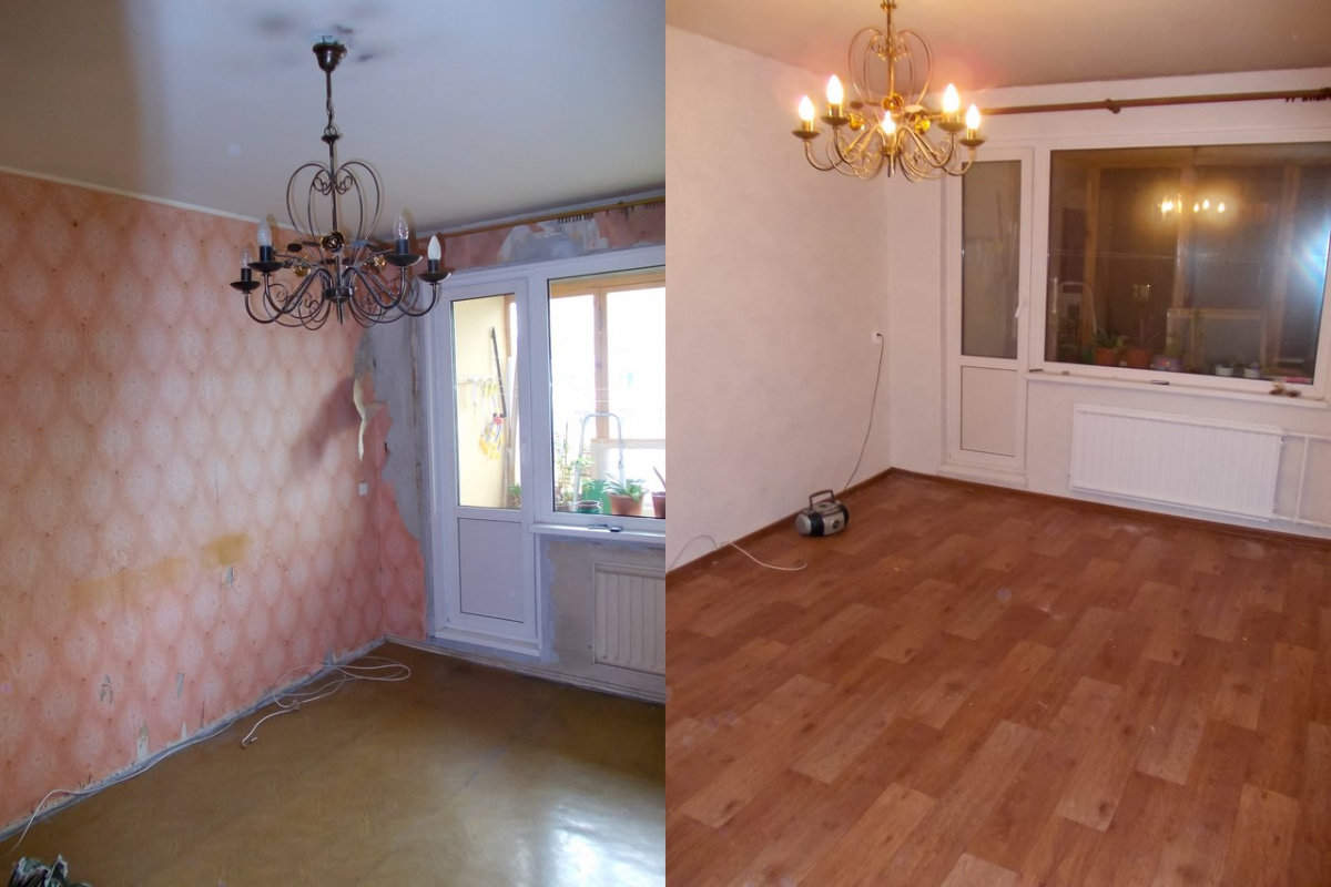 Ремонт квартир до после: Ремонт квартир, фото до и после ремонта, 10 эффектных переделок с реальными фото квартир до и после
