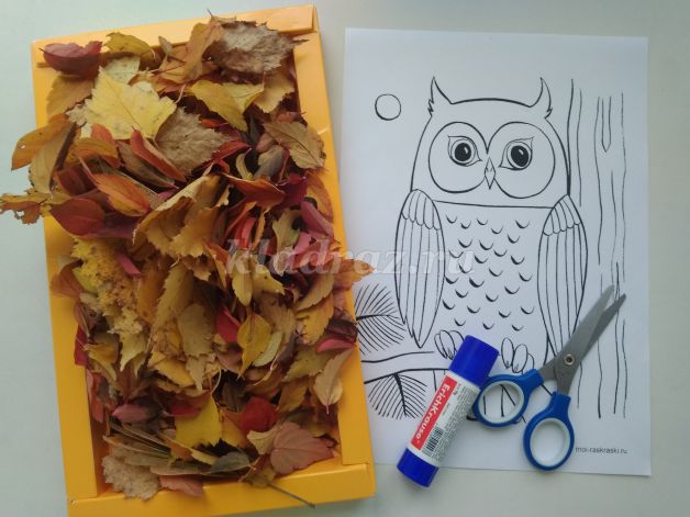 Как сделать сову из листьев с пошаговой инструкцией: Как сделать сову из листьев собственными руками