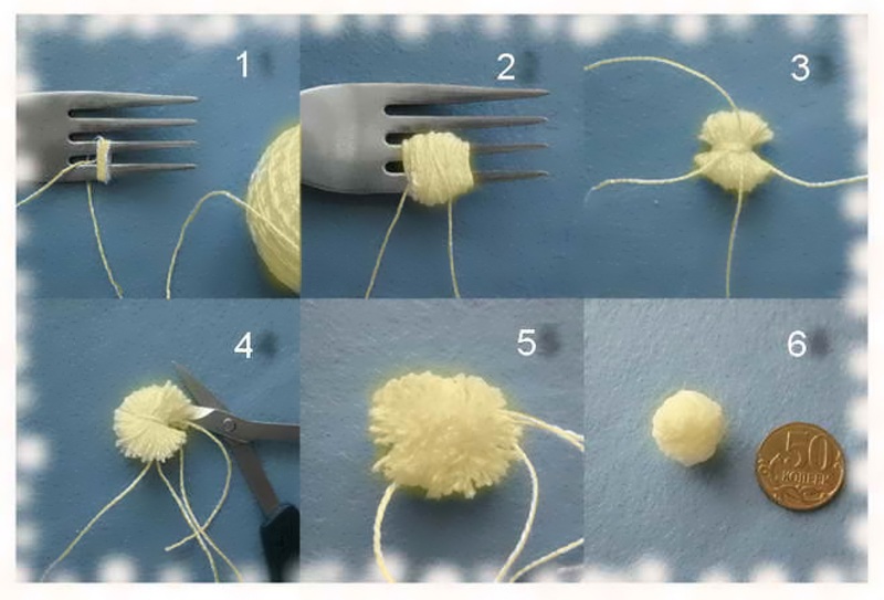 Как делать помпоны из ниток: Как сделать помпон из пряжи быстро?