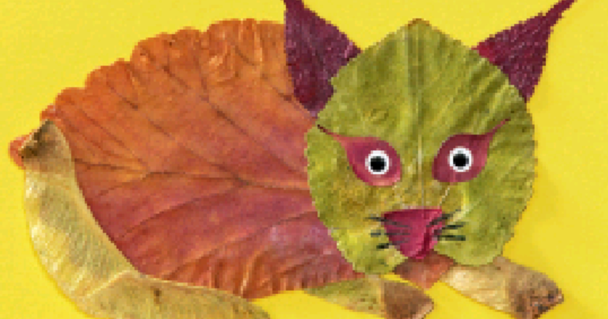 Картинки из листьев животных: Поделки из сухих листьев | 44 увлекательные фото идеи осенних поделок