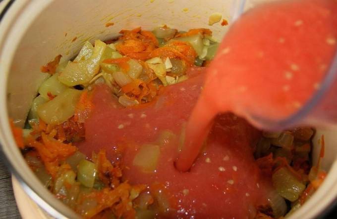 Икра с помидорами и морковью на зиму: Икра из моркови с томатами на зиму рецепт с фото