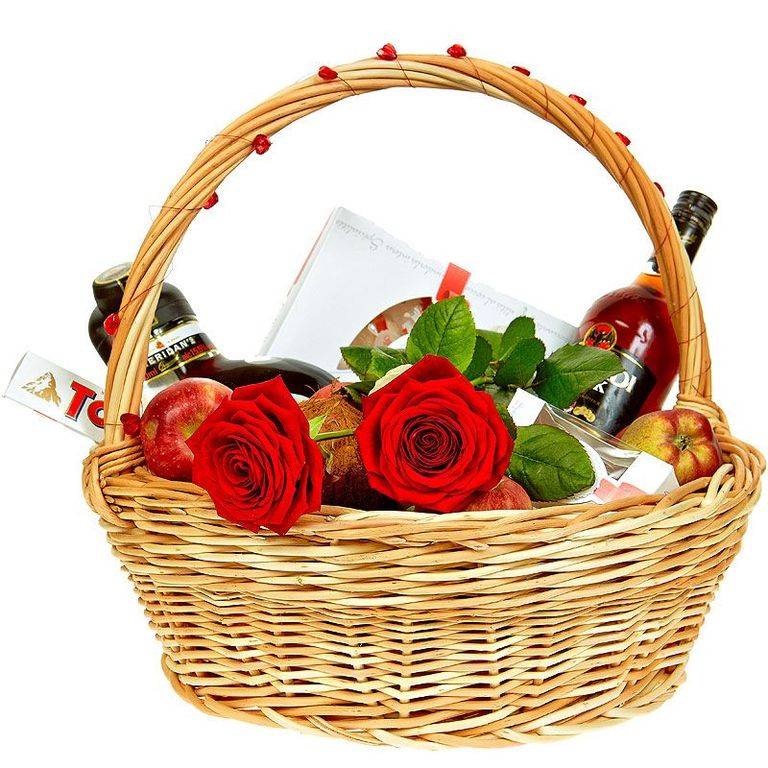 Корзина с конфетами в подарок своими руками: Композиция «Корзина с цветами из конфет»