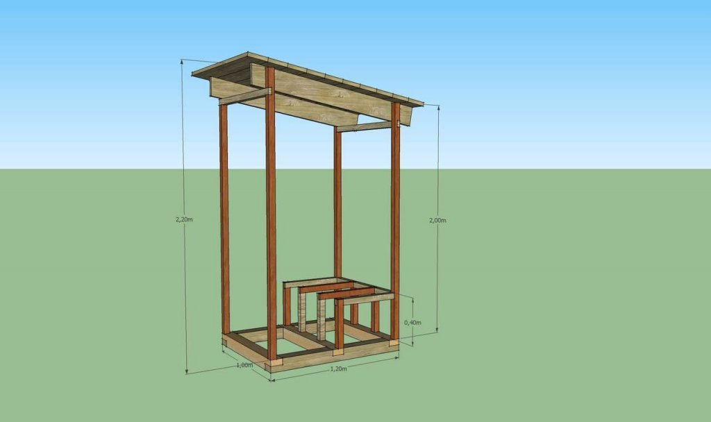 Как построить туалет уличный: Дачный туалет своими руками: 48 чертежей + фото