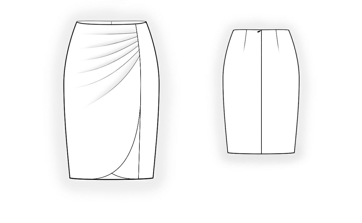 Как сшить прямую юбку на резинке: Юбка на резинке своими руками