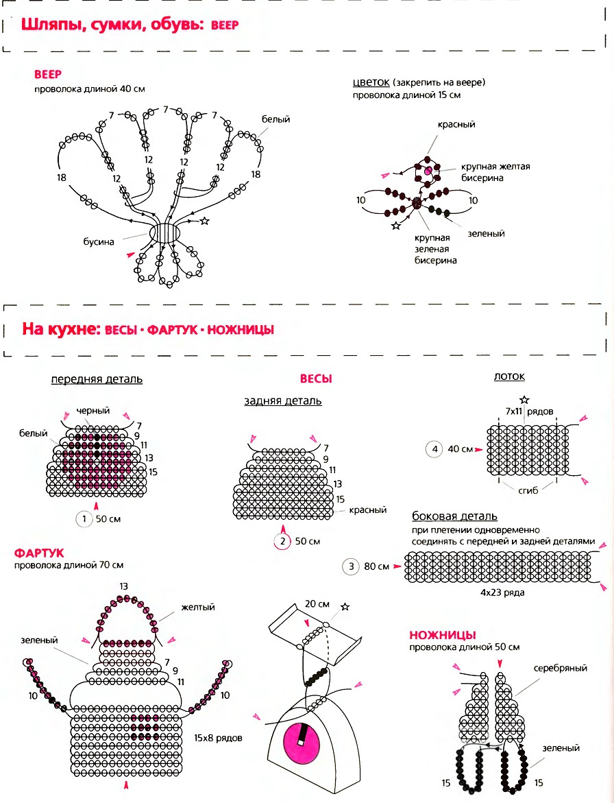 Поделки из бисера для начинающих со схемами для детей: Поделки из бусин своими руками