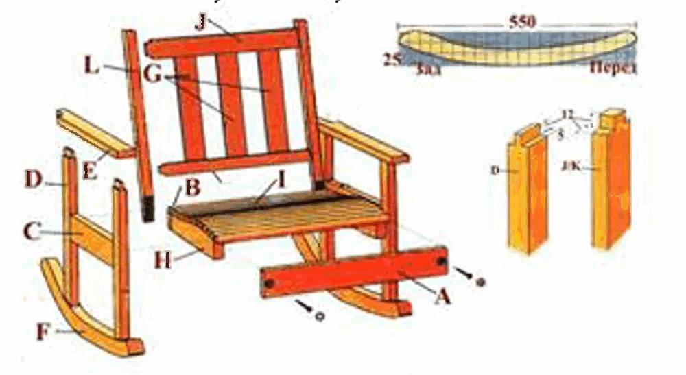 Детское кресло качалка своими руками: Кресло-качалка своими руками (65 фото): идеи как сделать
