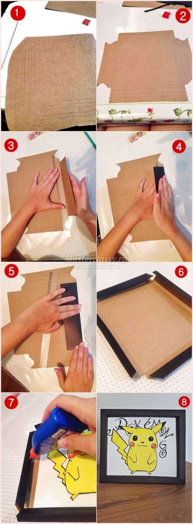 Как сделать рамку для картины из картона своими руками в домашних условиях: Страница не найдена - Все о мебели