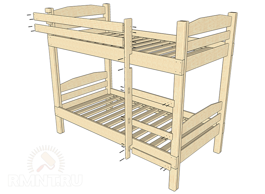 Детская кроватка деревянная своими руками: Детская кровать своими руками из дерева. 1000 фото, чертежи, пошаговые инструкции