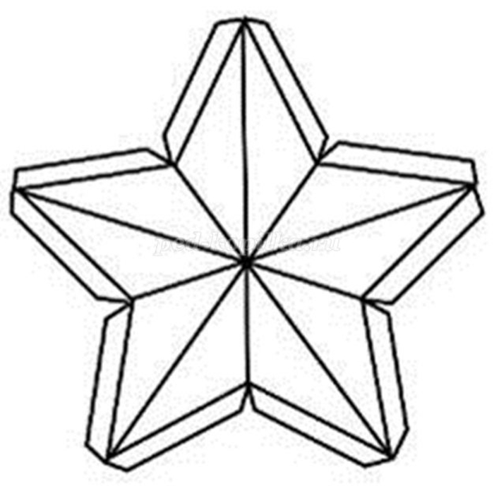Как вырезать звездочку из бумаги: Мастер-класс смотреть онлайн: Вырезаем из бумаги правильную пятиконечную звезду