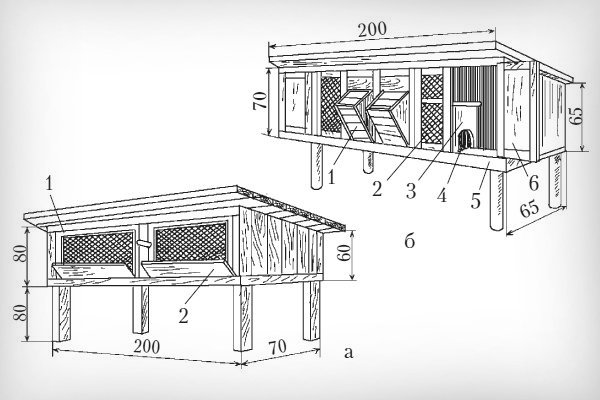Изготовление клеток для кроликов своими руками чертежи: Клетки для кроликов своими руками (70 фото): идеи как сделать