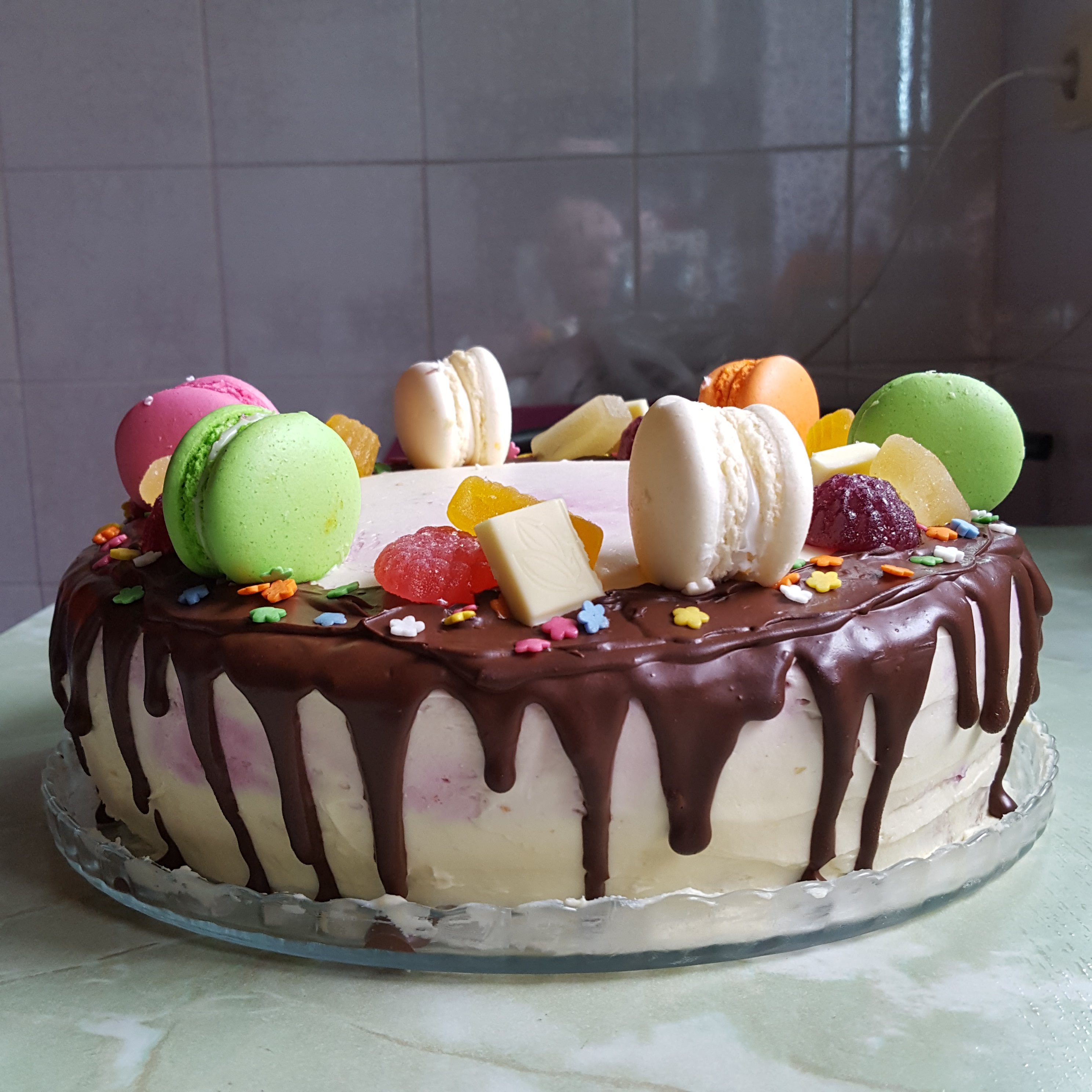 Как украсить торт конфетами и печеньем в домашних условиях: Страница не найдена • Шоколад Тудей