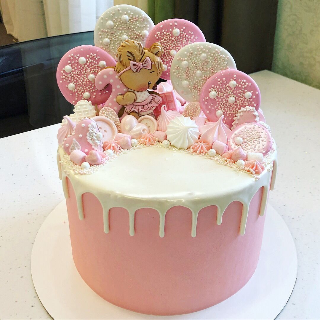 Идеи для торта для девочки: Торт для девочки на день рождения на заказ в Москве