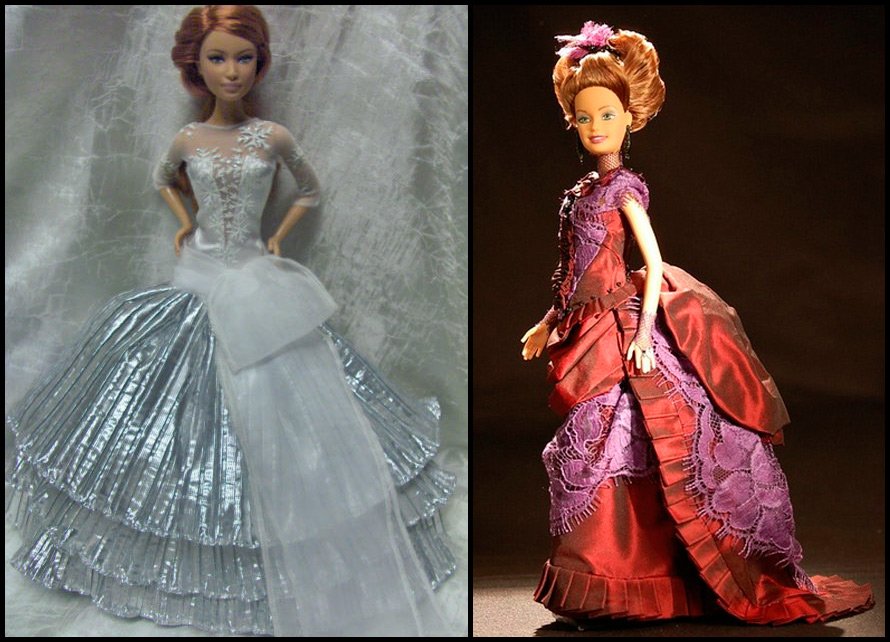 Платья своими руками куклам: Подробный мастер-класс: шьем очаровательное платье для куклы