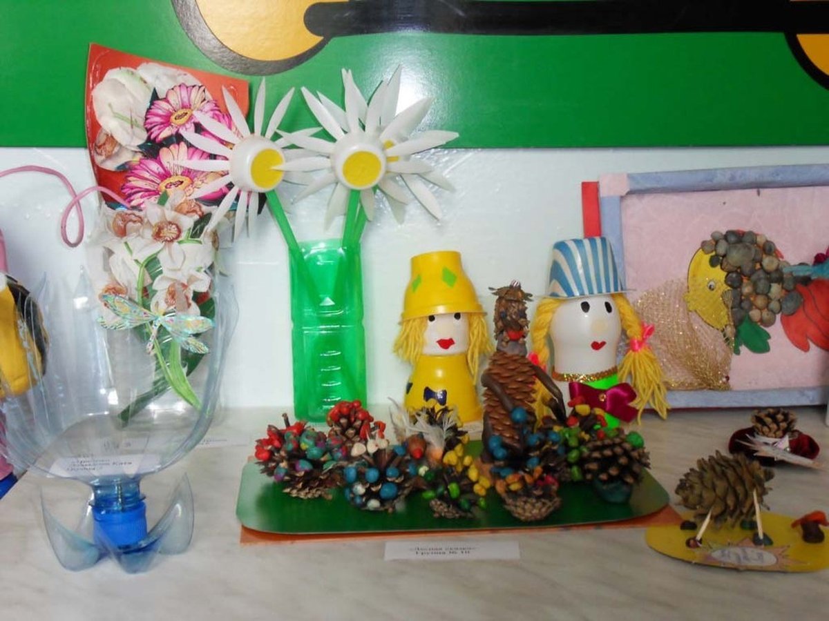 Поделки из вторсырья своими руками для детей в детский сад: ISaloni - студия интерьера, салон обоев