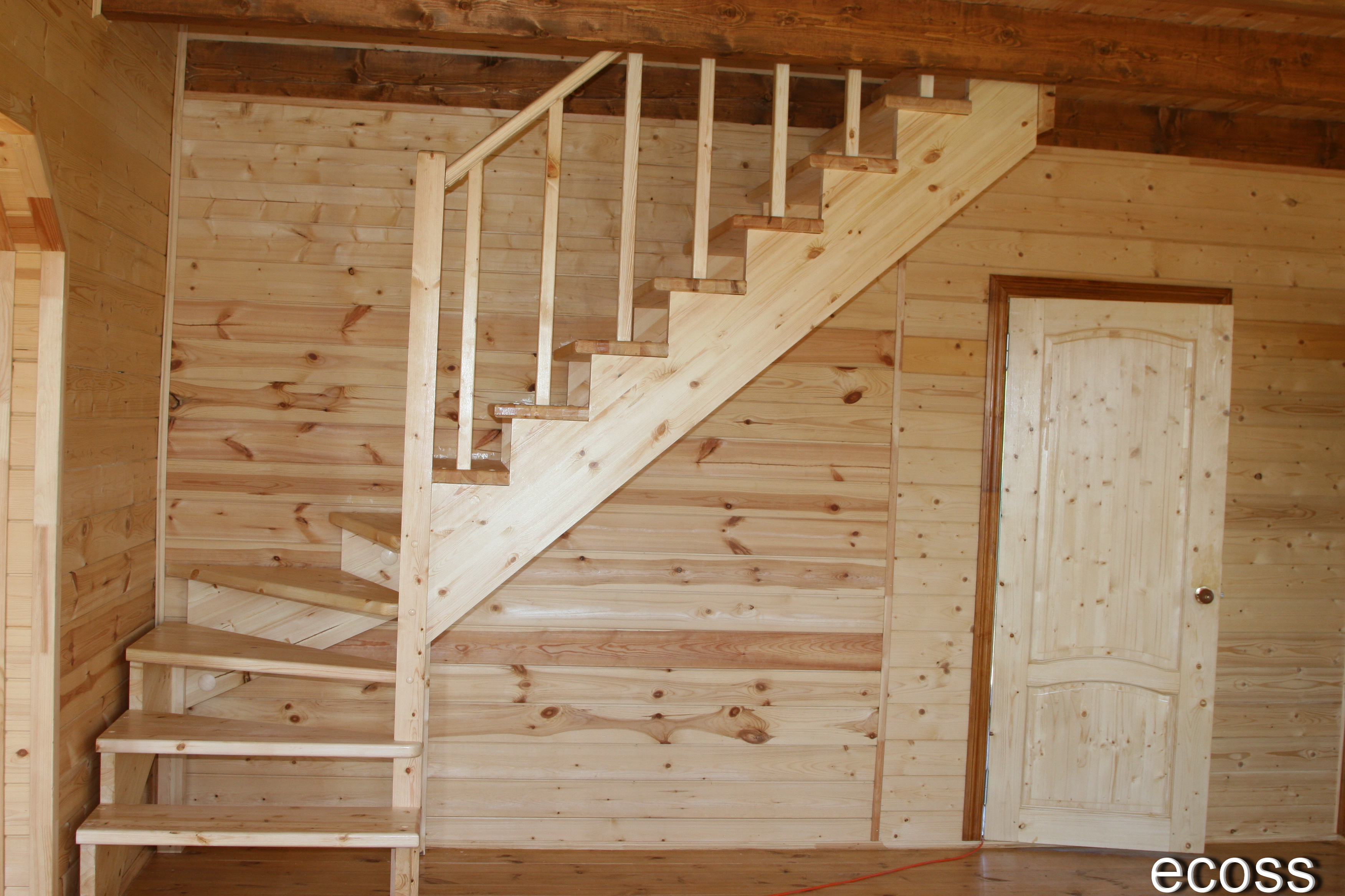 Как сделать деревянную лестницу на второй этаж на даче своими руками: Лестница на даче своими руками