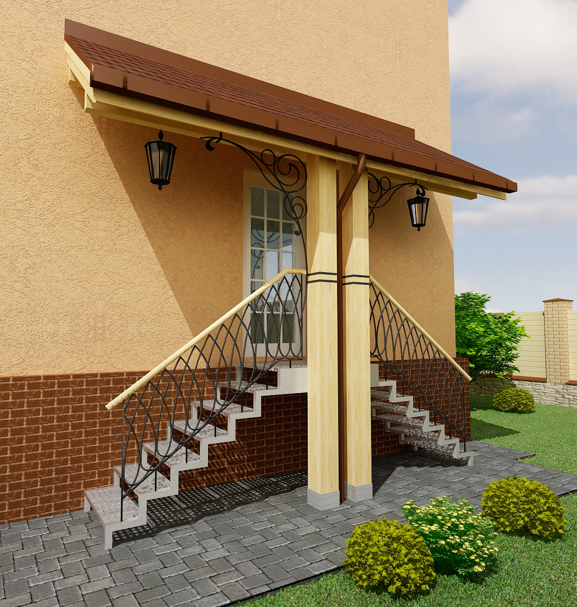 Виды крыльцо: Крыльцо к дому - проекты (60 фото): высокое наружные лестницы из кирпича для частного жилого дома с цоколем, нормы проектирования