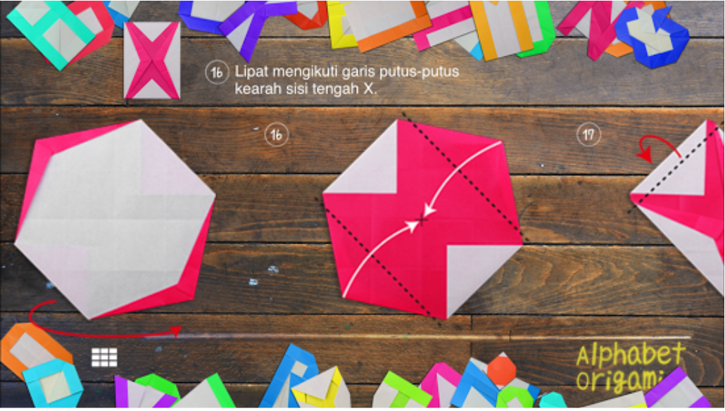 Буква а оригами: Объёмная буква "А" оригами - схема сборки оригами по шагам