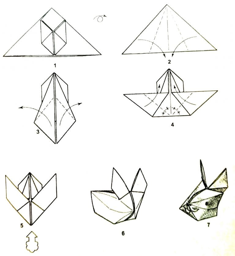 Все оригами из бумаги: Подарок оригами