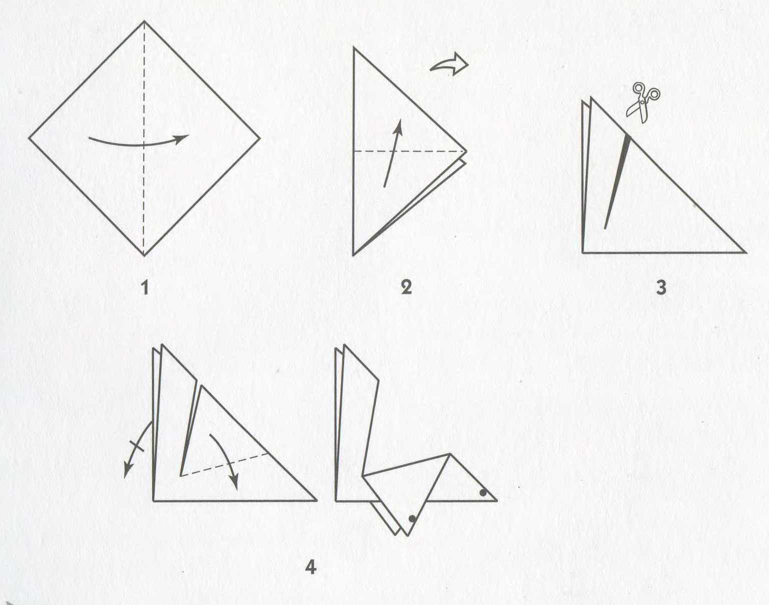 Простая оригами схема: Схемы простых оригами для вас и вашего ребенка (20 картинок) » Триникси
