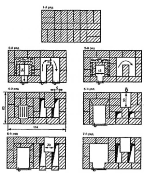 Печь для бани своими руками из кирпича с баком для воды чертежи: Страница не найдена - Печной Гуру