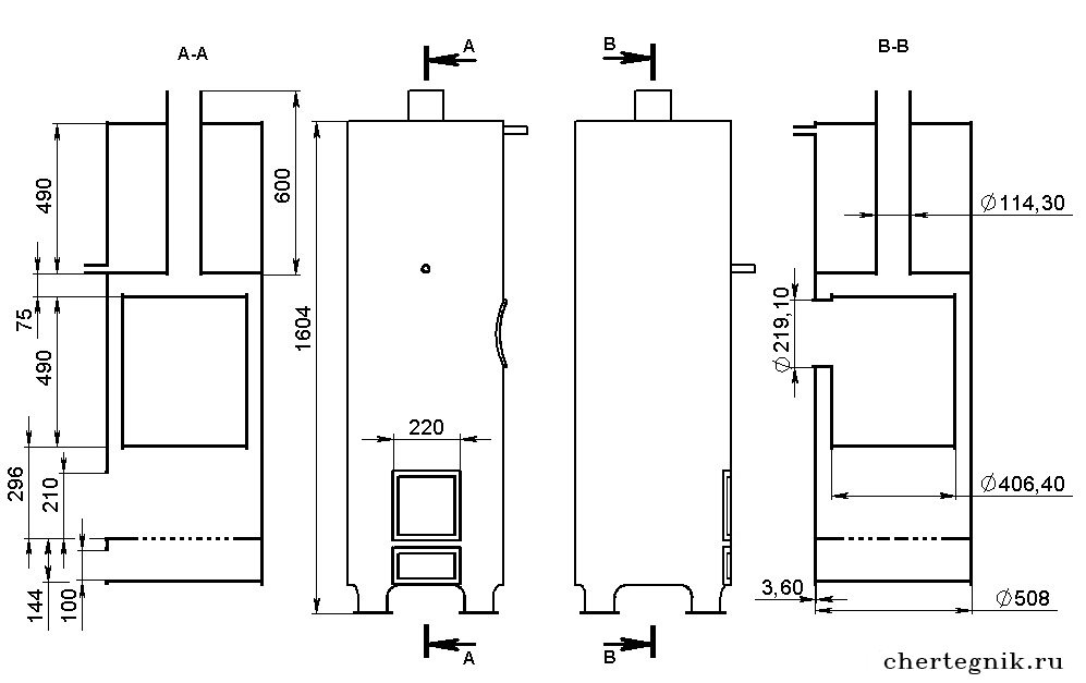 Печки из трубы для бани своими руками из железа чертежи: чертежи и изготовление своими руками, самодельные горизонтальные варианты из 530 трубы, схема и размеры