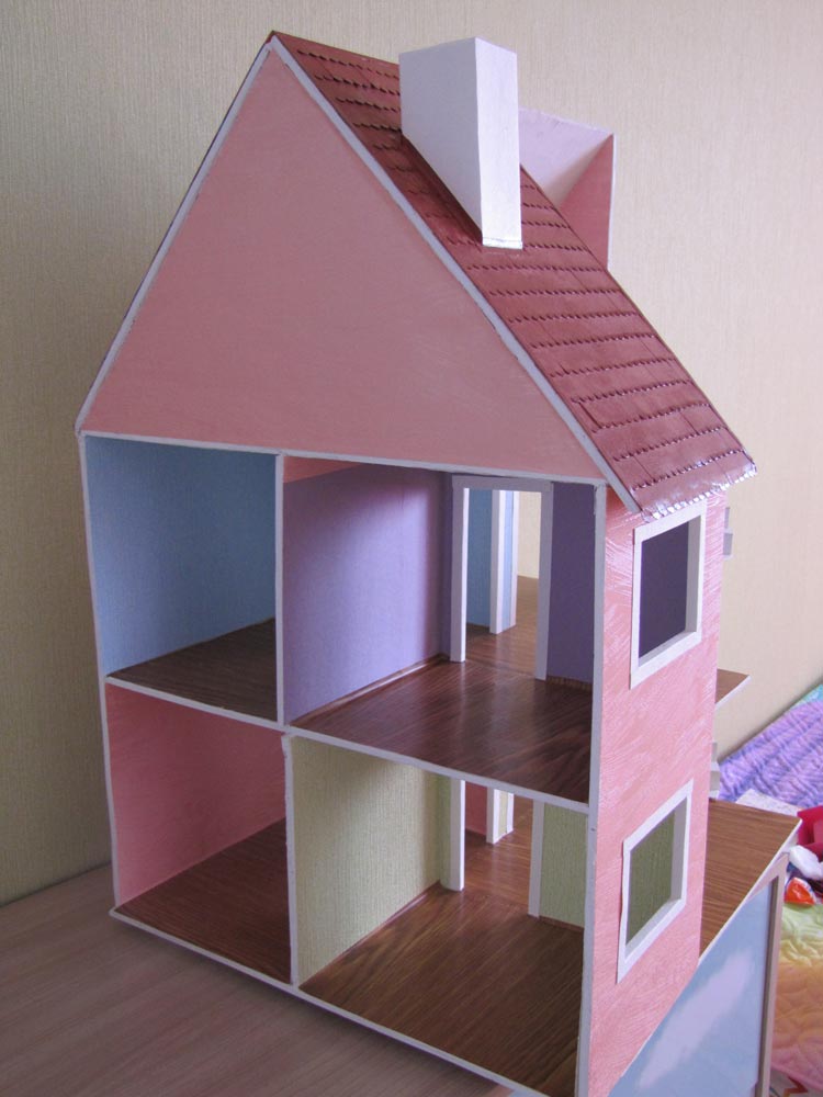 Дом из фанеры своими руками: Кукольный домик из фанеры своими руками: видео как сделать, фото