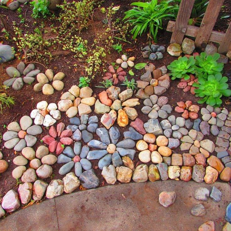Украшение сада своими руками: 55 увлекательных идей для украшения сада своими руками