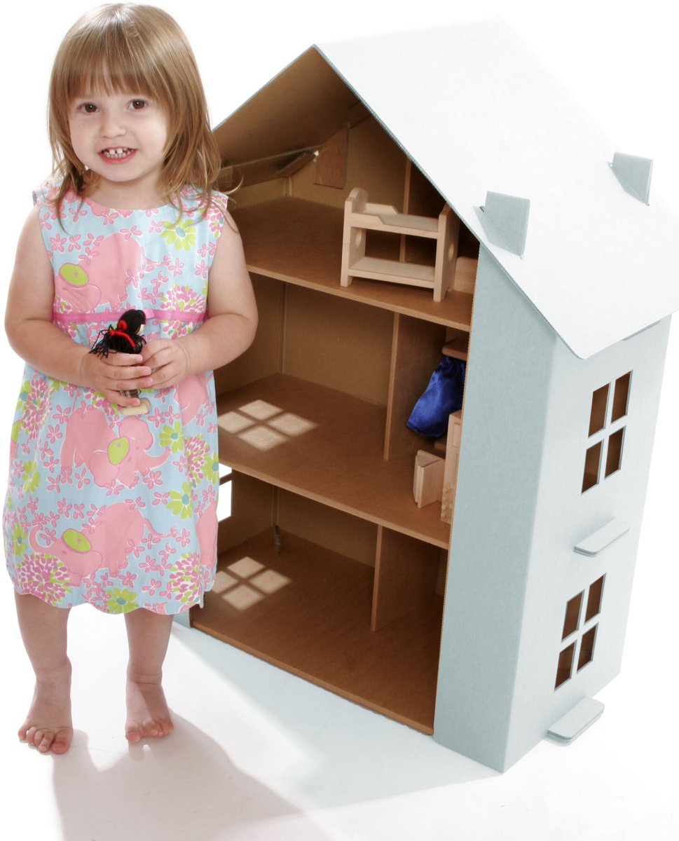 Как сделать домик для кукол из картонной коробки: Как кукольный домик руками коробки. Домик для куклы Барби: делаем сами, бесплатно