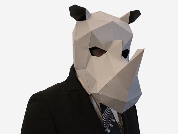 3Д маски из бумаги: Маски для взрослых из бумаги своими руками