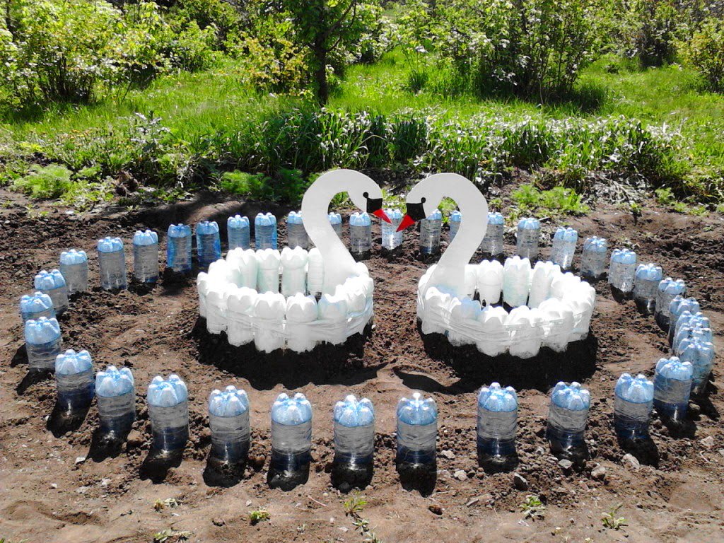 Поделки из пластмассовых бутылок своими руками для детского сада: Поделки из пластиковых бутылок для детского сада — Вектор-успеха.рф