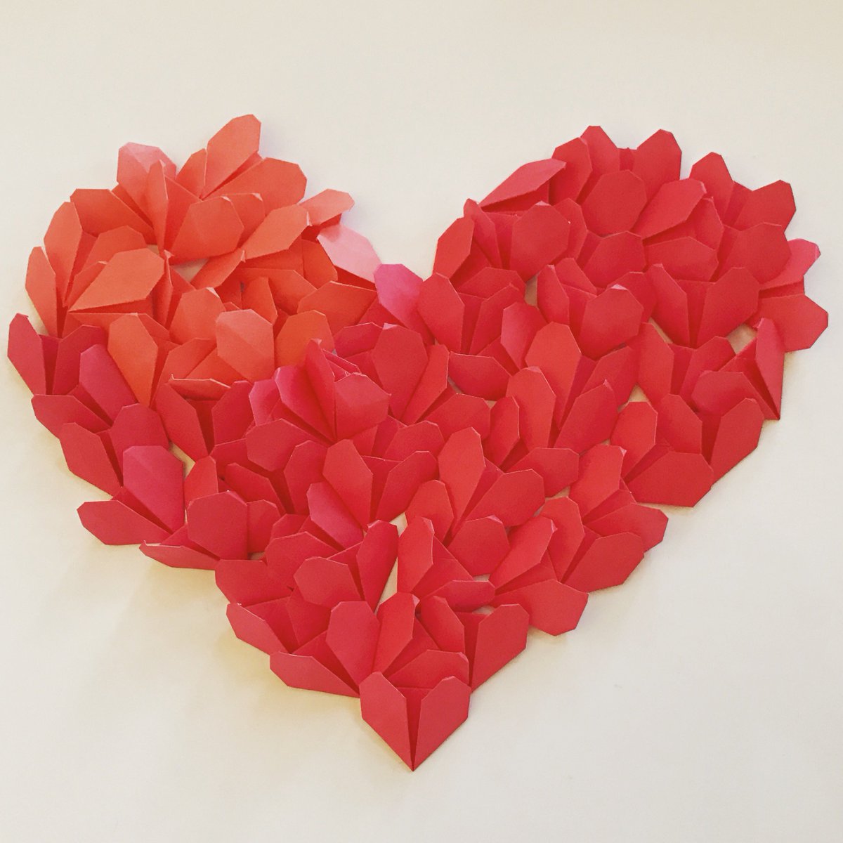 Оригами объемное сердце: Как сделать большое объемное сердце. Оригами сердечко из бумаги: пошаговая инструкция