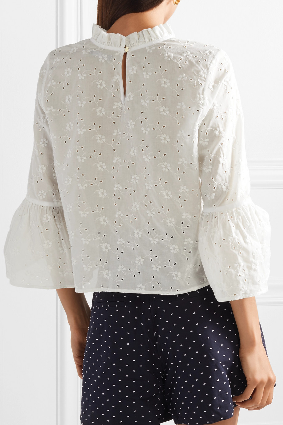 Блузки из шитья: 30 белых блузок из шитья / Тенденции / ВТОРАЯ УЛИЦА