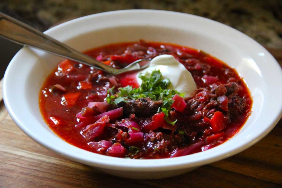 Как приготовить свекольный борщ с мясом: Борщ с мясом, классический рецепт, пошаговый рецепт с фото