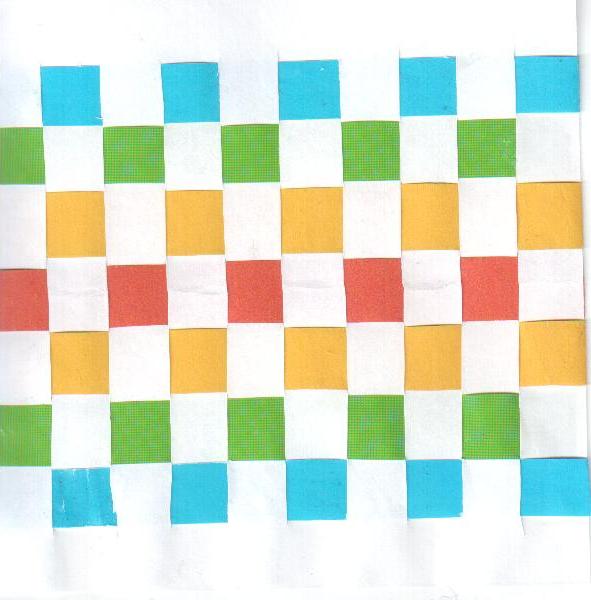 Плетение из бумаги коврик: Презентация на тему: "Плетение из бумаги. Коврик".