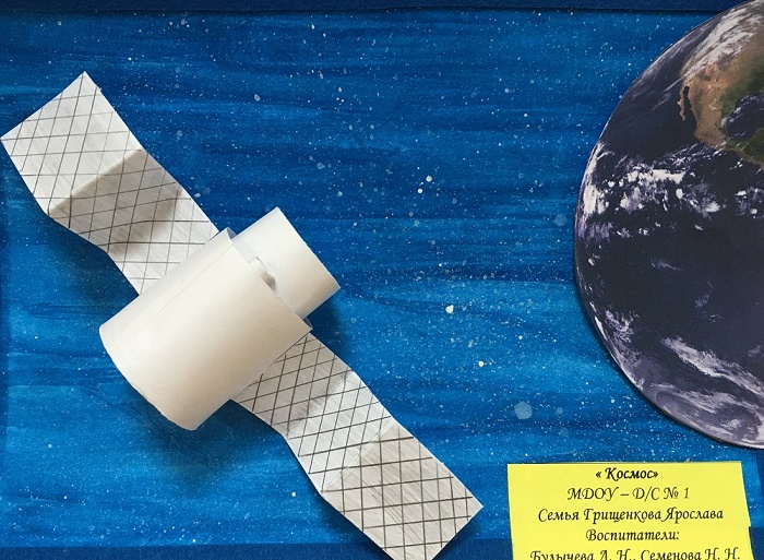 Как сделать спутник из бумаги своими руками: Спутник из бумаги, модели бумажные скачать бесплатно - Космос - Каталог моделей