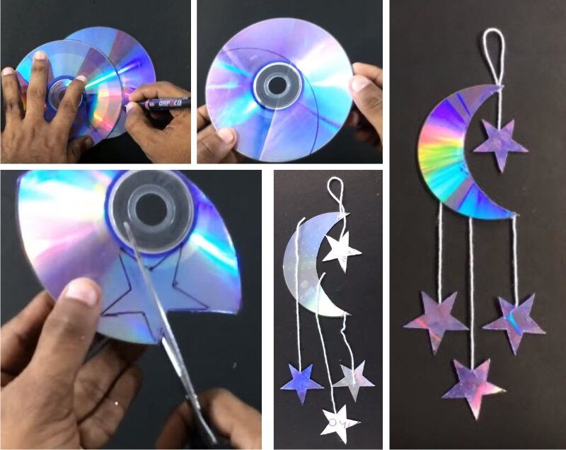 Что можно сделать из cd дисков: 30 блестящих идей, сделанных из старых компакт-дисков