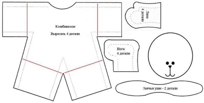 Одежда для мягких игрушек своими руками выкройки: Выкройки одежды для игрушек из ткани своими руками