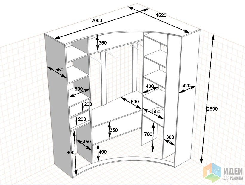Шкаф угловой своими руками чертежи и схемы: Угловой шкаф своими руками, подробная инструкция с описанием