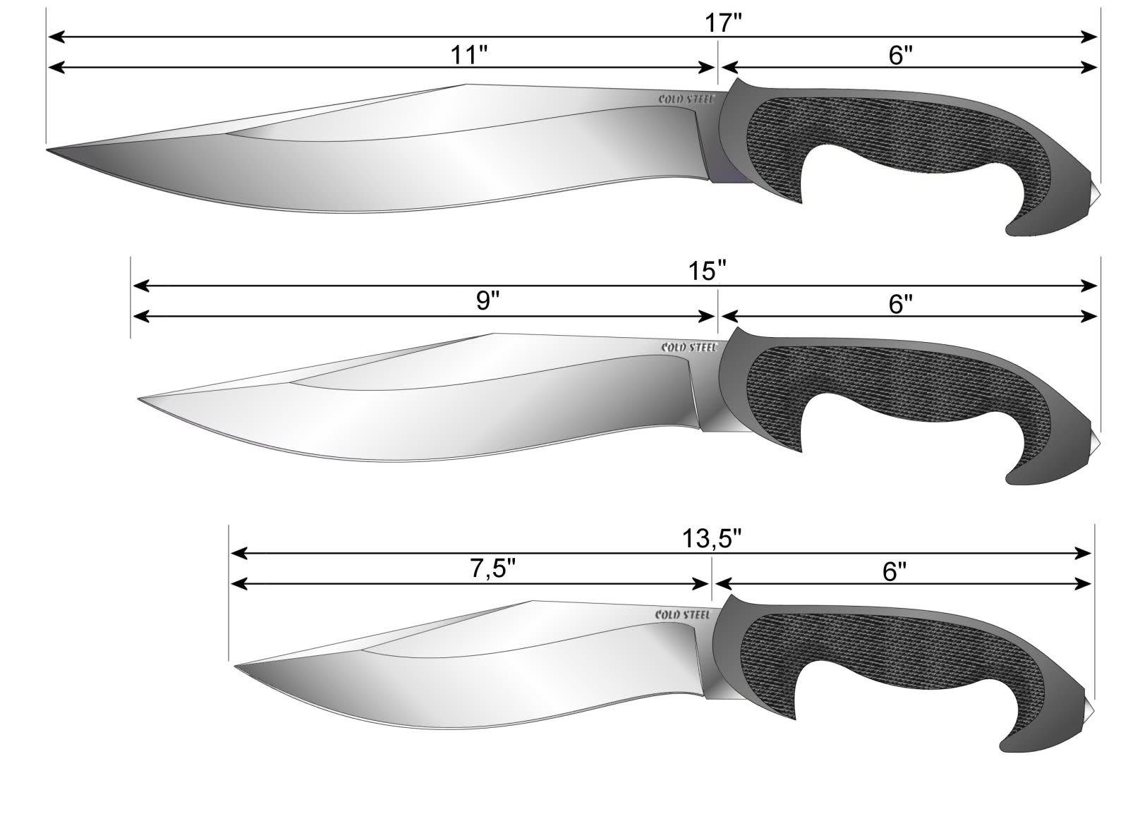 Эскизы охотничьих ножей: всё о ножах: Чертежи ножей