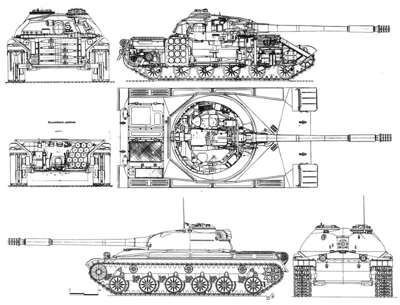 Ис 7 чертежи: Тяжелый танк ИС-7 («Объект 260»)