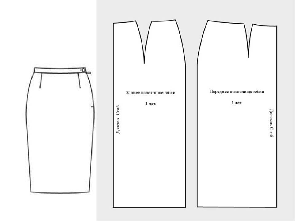 Как сшить прямую юбку на резинке: Юбка на резинке своими руками
