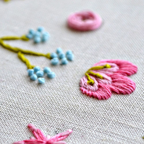 embroidery stitch picture glossary