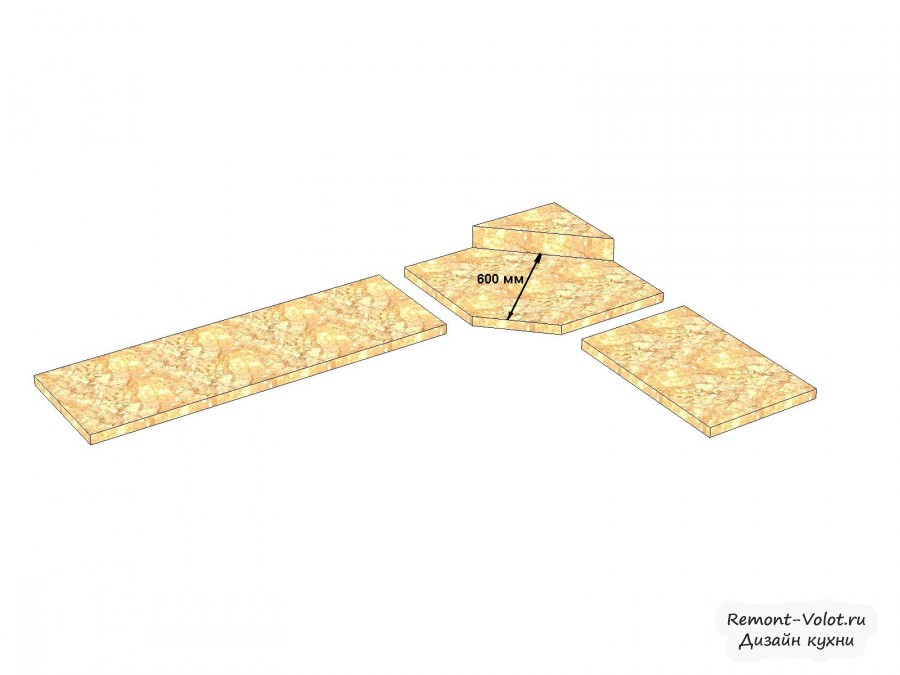 Как сделать угловую столешницу: Как сделать угловую столешницу для кухни?