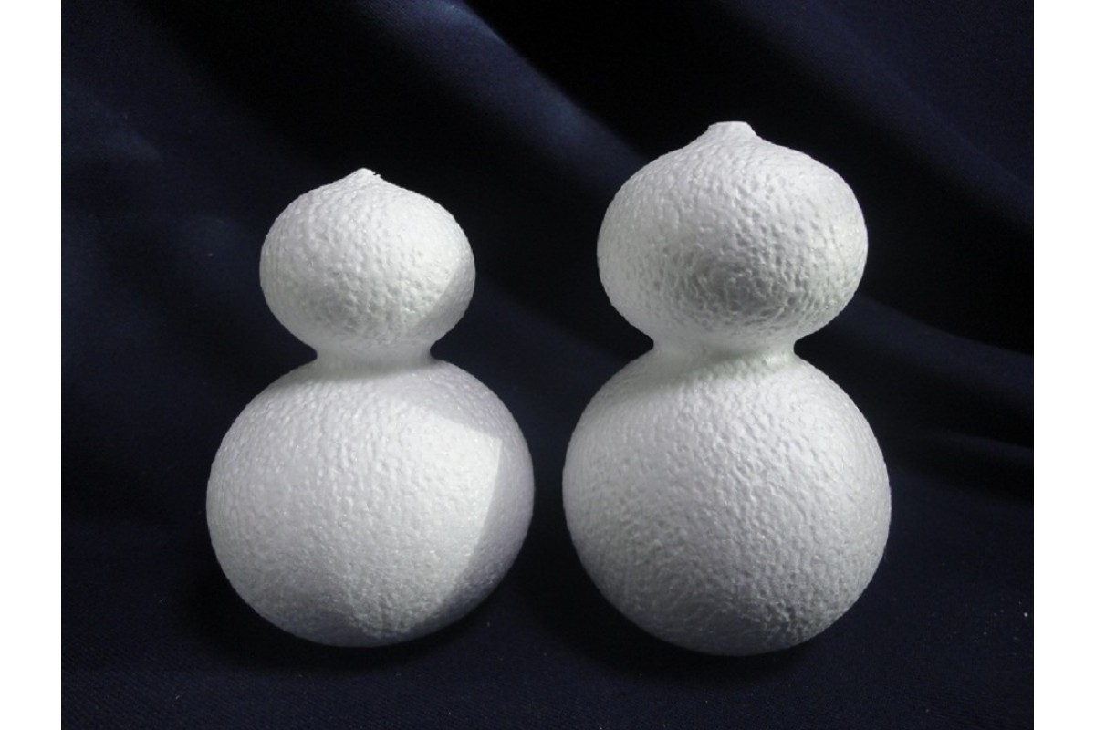 Снеговик своими руками из пенопластовых шаров: Снеговик из пенопластовых шаров: фото
