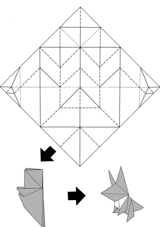 Схемы оригами 3д: 14 моделей от мастеров 3D-оригами, которые можно повторить дома / AdMe